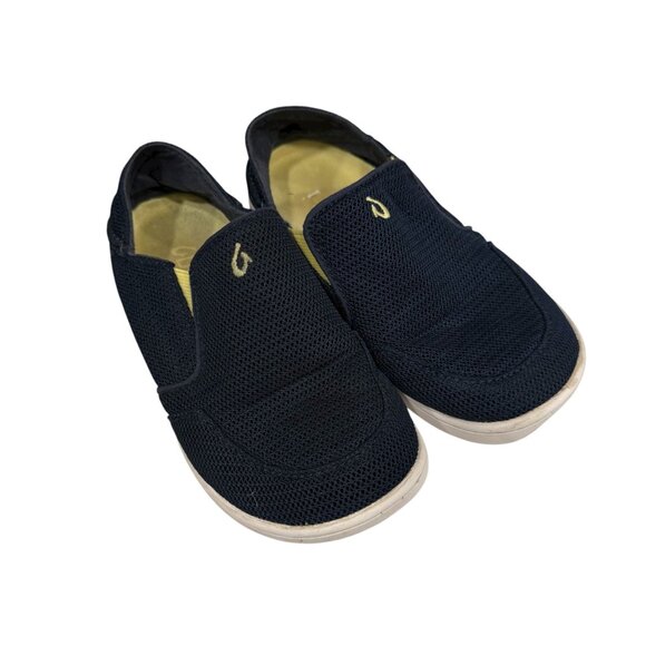 Navy Blue Olukai Mesh Slip-On Shoes For Kids - Lightweight & Breathable size 12 - Picture 1 of 7